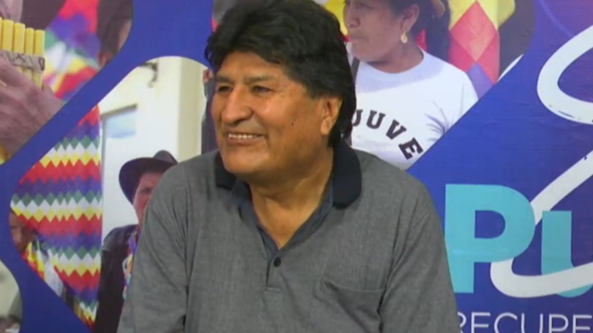 Expresidente Evo Morales. Foto: Captura