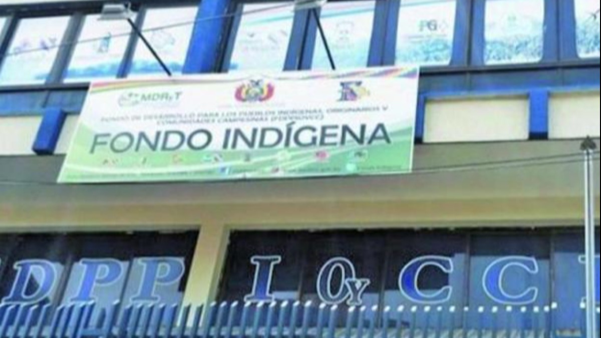 Frontis del exFondo Indígena. Foto: Internet