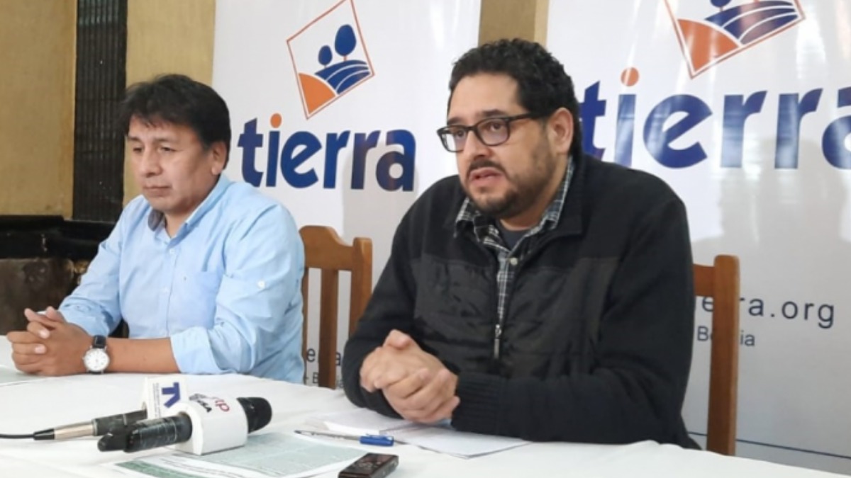 Gonzalo Colque (izq) y Juan Pablo Chumacero (der)