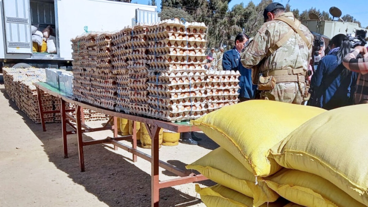 Incautación de contrabando a la inversa. Foto: Viceministerio de Lucha contra el Contrabando