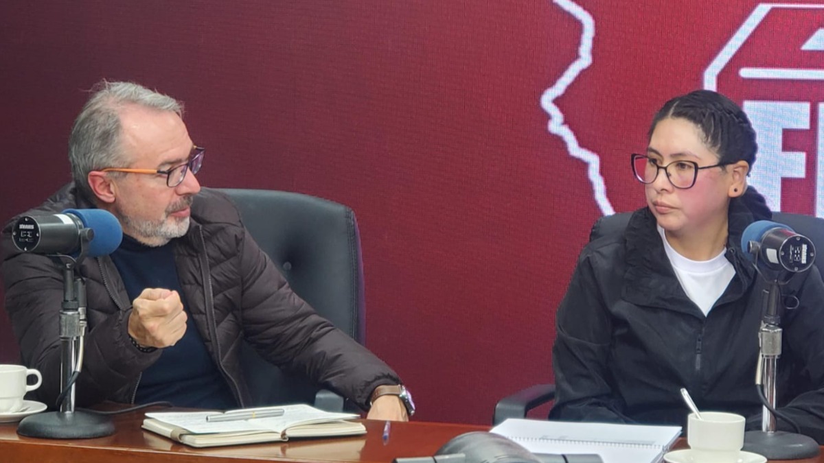 Jorge Richter y Eva Copa, binomio presidencial de Morena. Foto: ANF