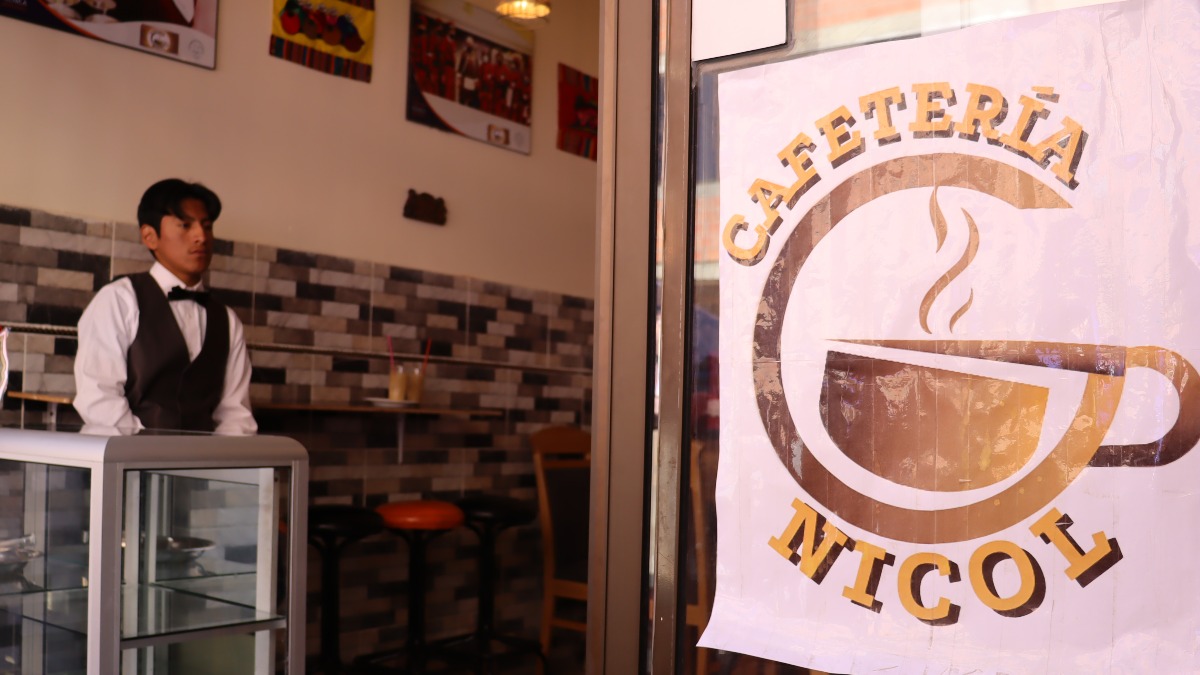 La Cafetería Nicol es una unidad productiva del CEEMAN. Foto: ANF