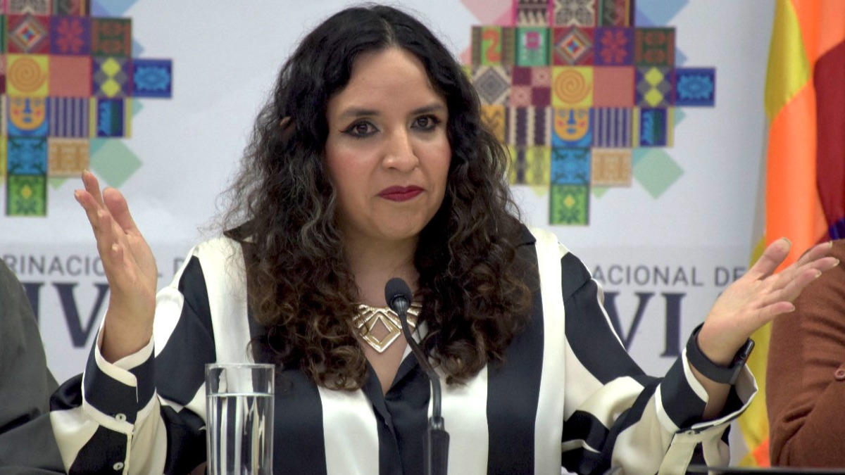 María Renée Castro, ministra de Salud. Foto: ABI