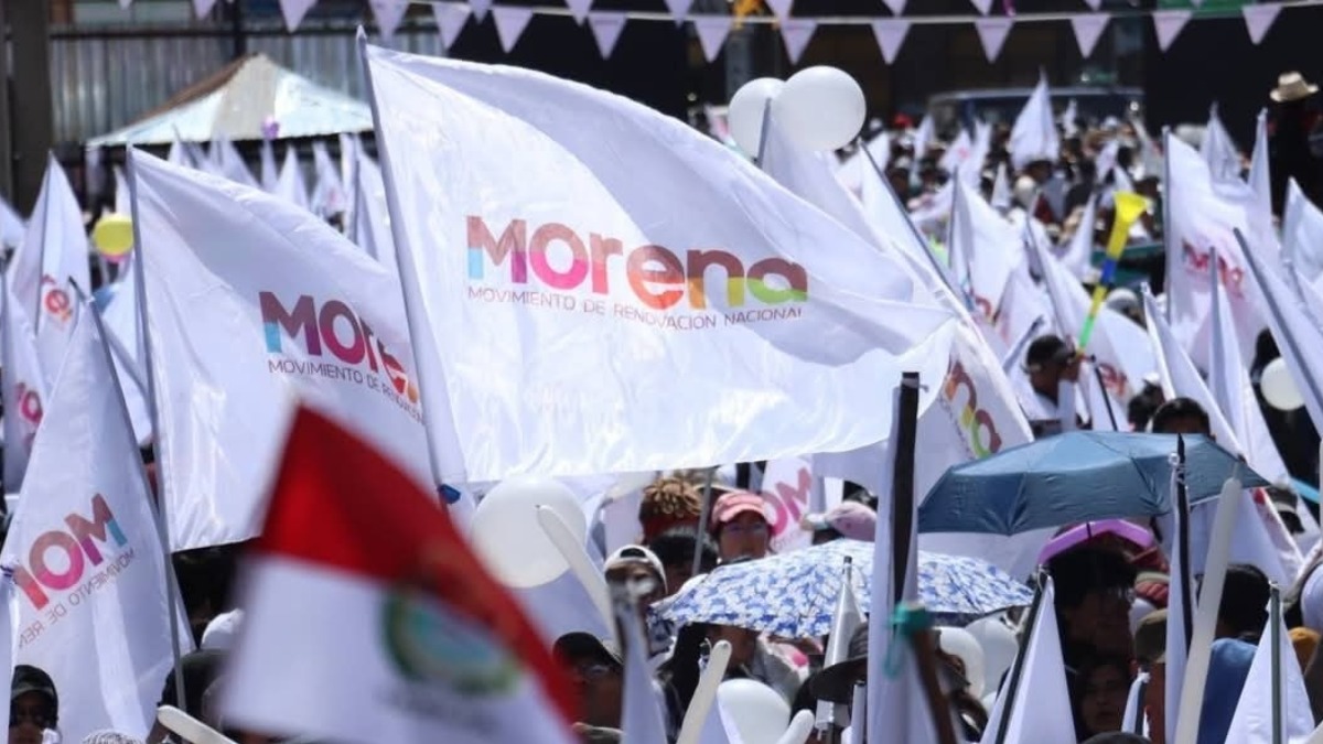 Morena obtuvo su personería jurídica este año. Foto: Internet
