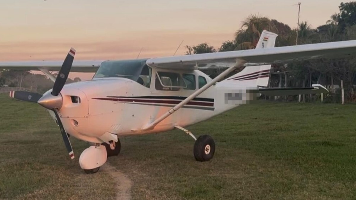 Narcoavioneta. Foto: Min de Gobierno