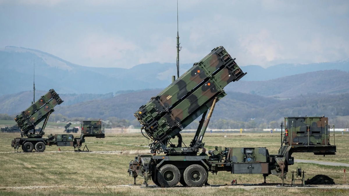 Sistemas de defensa antiaérea Patriot.