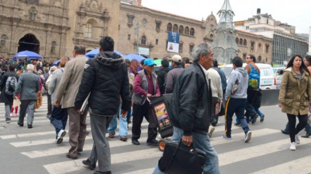 Una de las calles de la ciudad de La Paz. Foto: RRSS