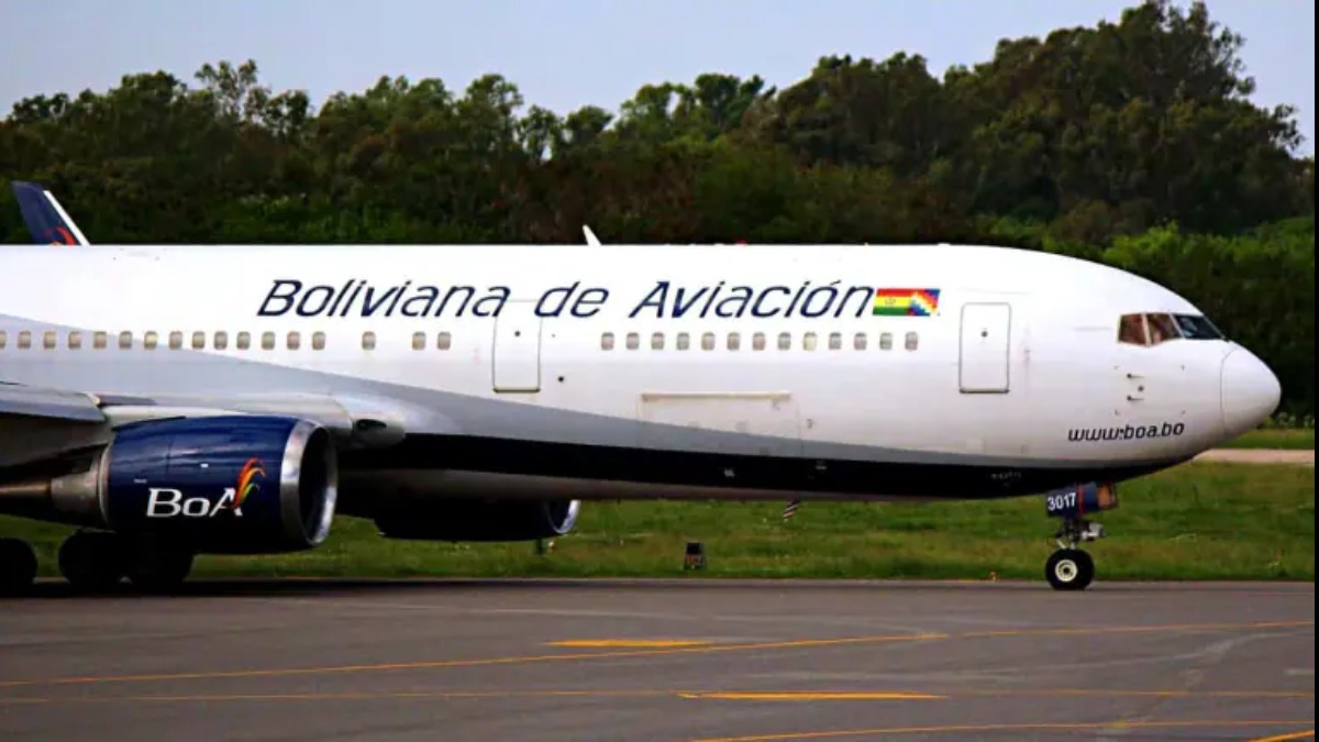 Aeronave de BoA. Foto: Internet
