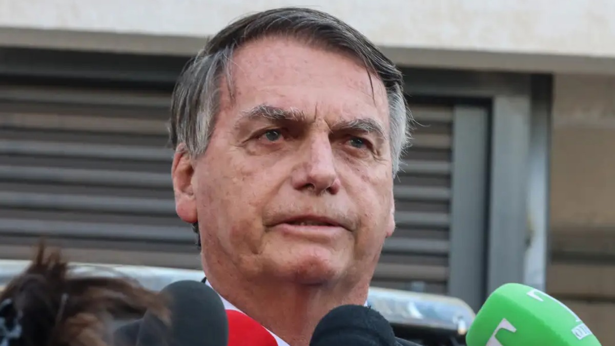 El expresidente brasileño Jair Bolsonaro.