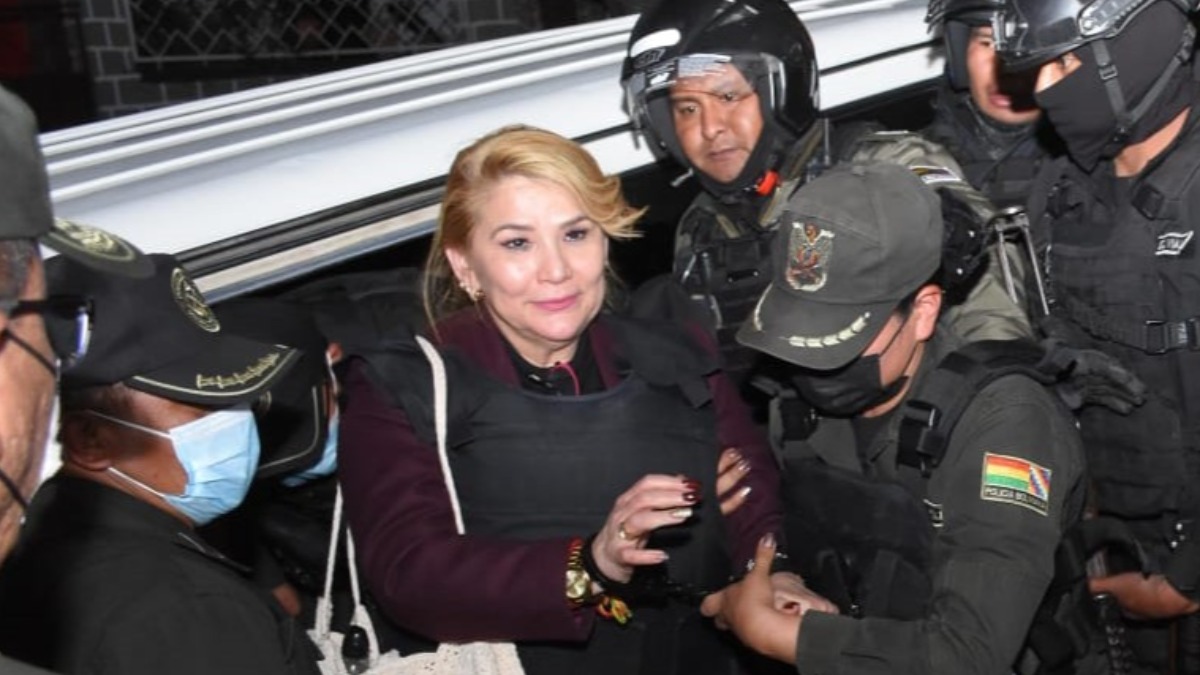 Expresidenta Jeanine Añez. Foto: El Deber