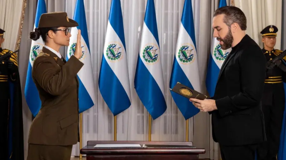 La nueva ministra de Educación de El Salvador, Karla Trigueros.