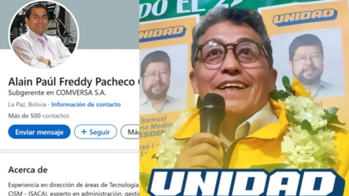 Los dos implicados en la campaña de desinformación.