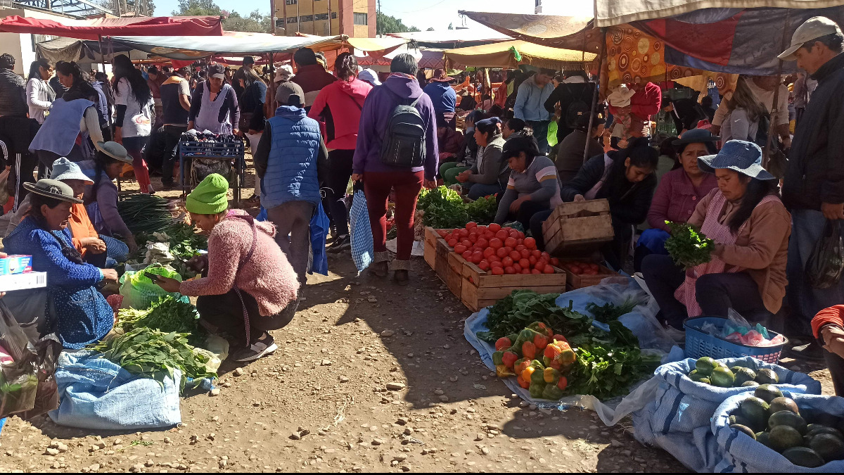Mercado Campesino en Tarija. Foto. Acceso