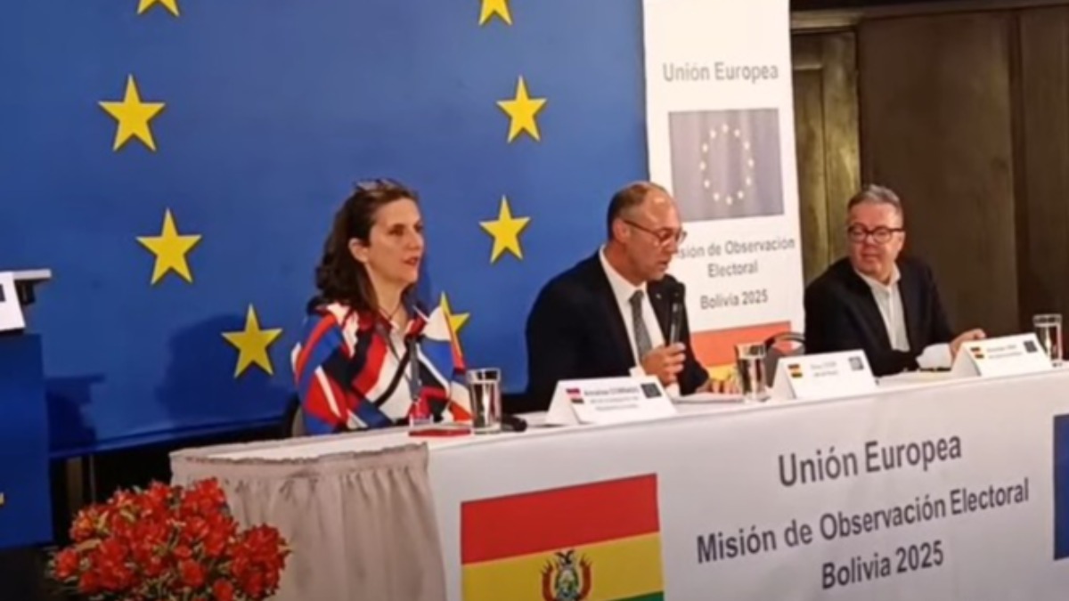 Misión de Observación Electoral de la Unión Europea. Foto: Captura