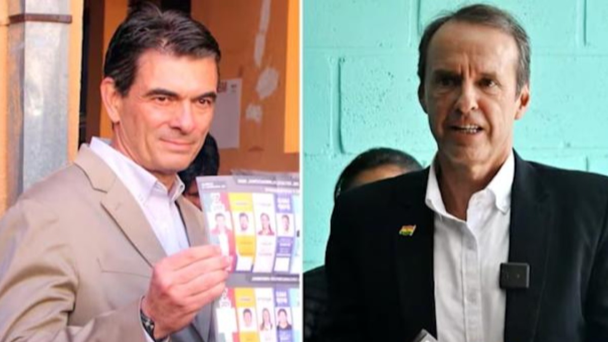 Rodrigo Paz y Jorge Quiroga
