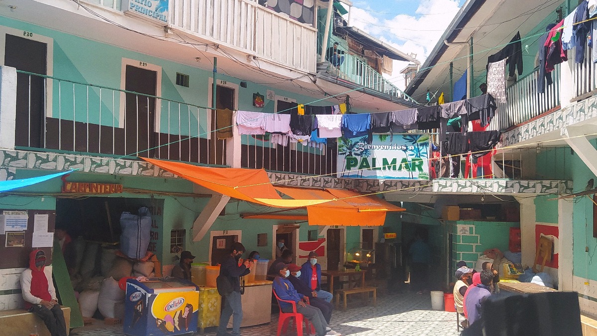 Sección Palmar del penal de San Pedro de La Paz. Foto archivo: ANF