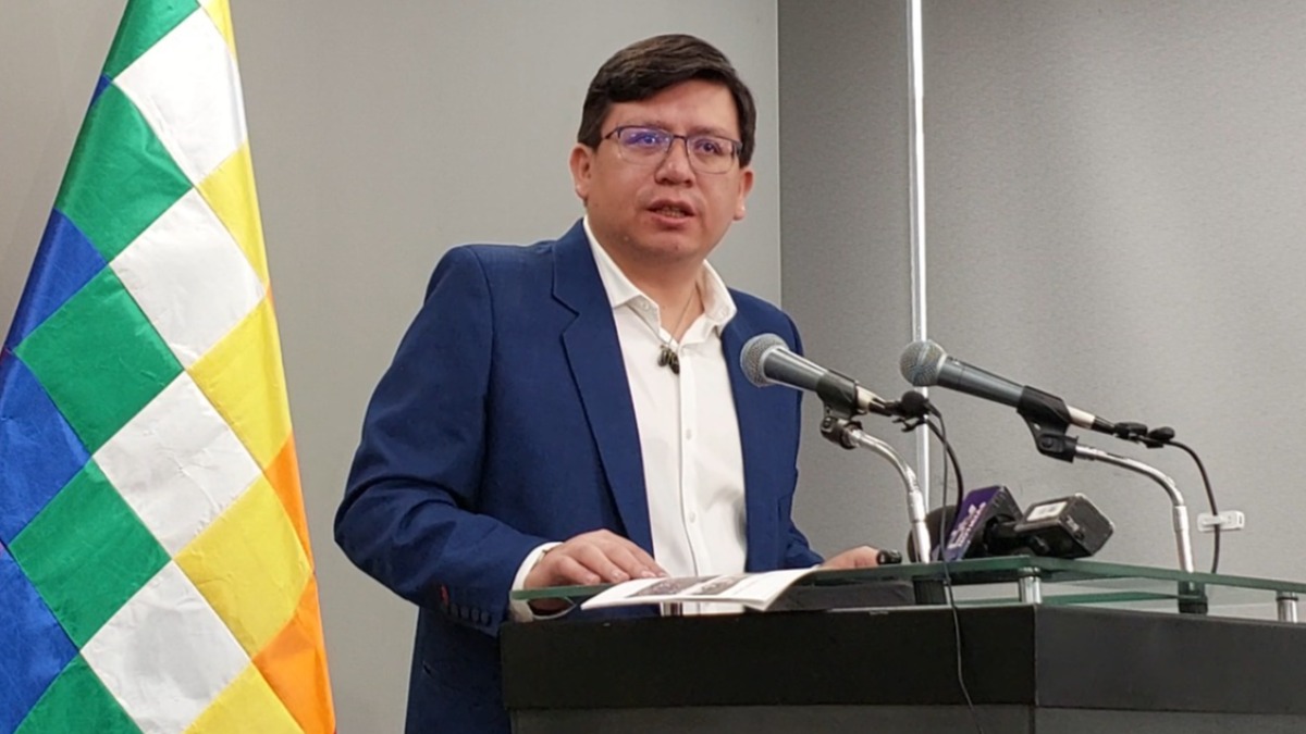 Sergio Cusicanqui, ministro de Planificación del Desarrollo. Foto: ANF