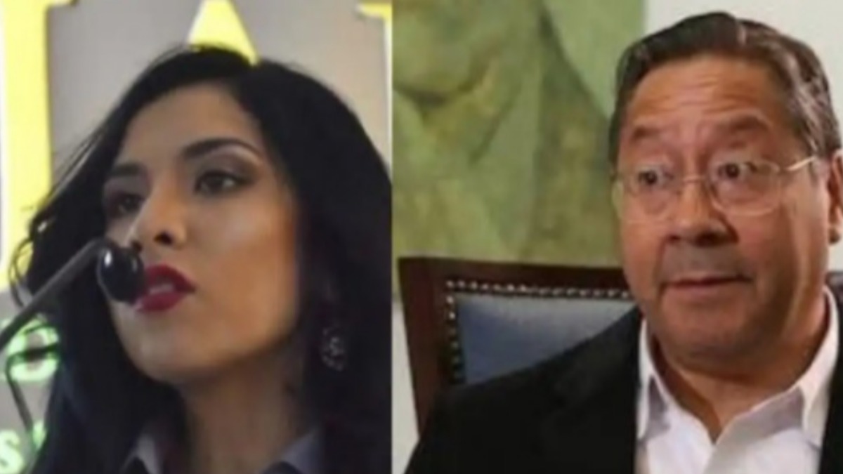 Brenda Lafuente y Luis Arce