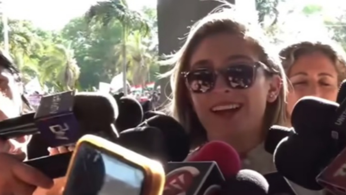 Catalina Paz, hija de Rodrigo Paz.