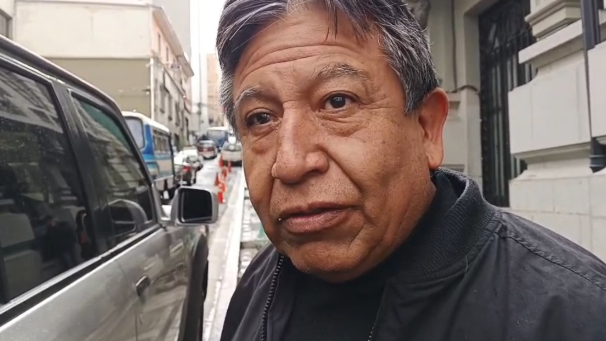 David Choquehuanca. Foto: ANF