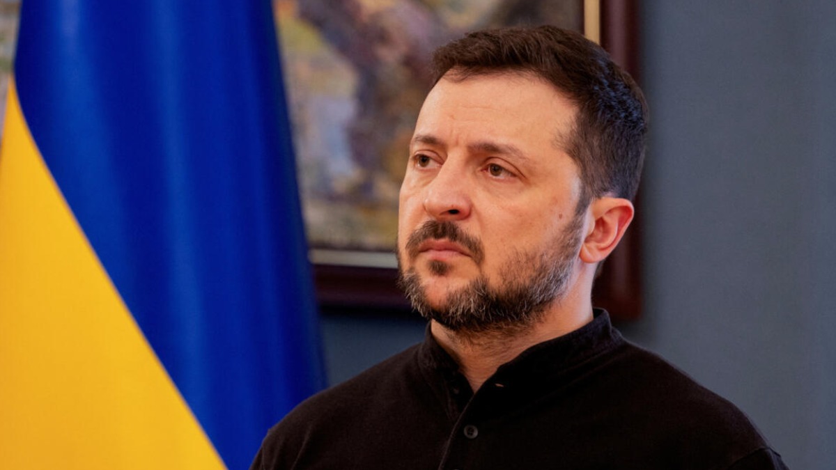 El presidente de Ucrania, Volodimir Zelenski.
