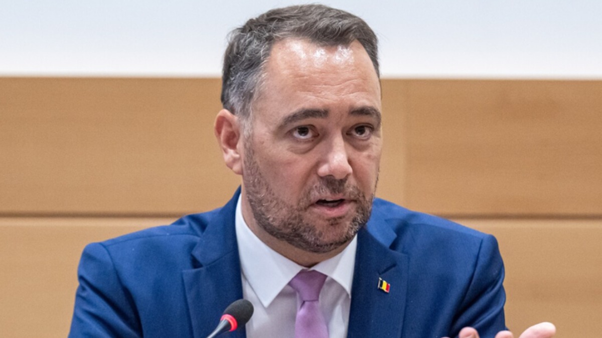 El vice primer ministro y ministro de Exteriores belga, Maxime Prevot.