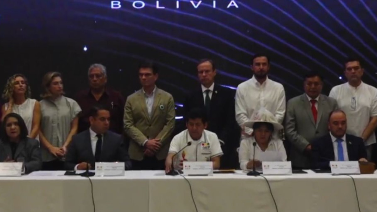 Encuentro del TSE con candidatos. Foto: Captura de video