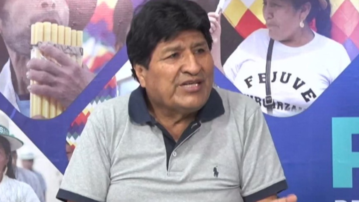 Expresidente Evo Morales. Foto: Captura