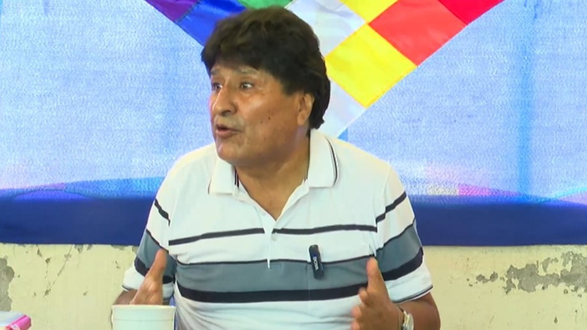 Expresidente Evo Morales. Foto: Captura