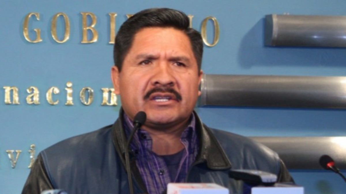 Felipe Cáceres, exviceministro de Defensa Social y Sustancias Controladas. Foto: Archivo ANF