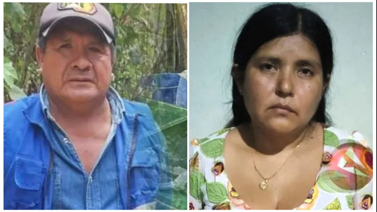Felipe Cáceres y Elba Terán. Foto: Internet
