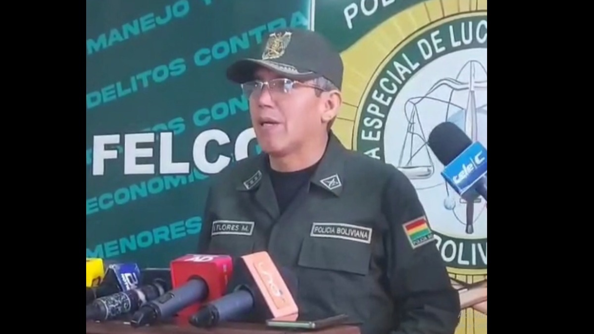 Informe FELCC. Foto: captura de video