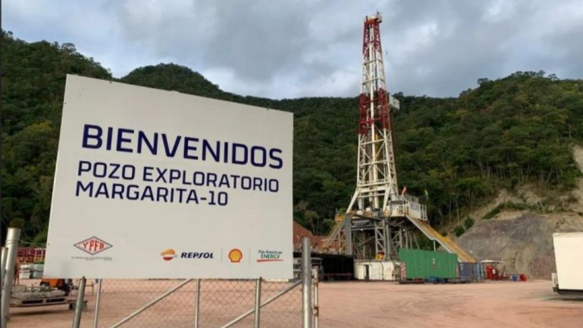 Ingreso al pozo gasífero Margarita. Foto: Internet