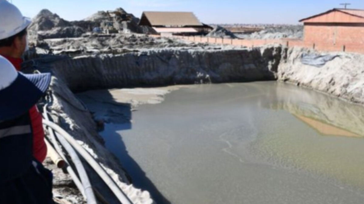 Instalaciones de una de las empresas mineras asentadas en Viacha. Foto: Internet