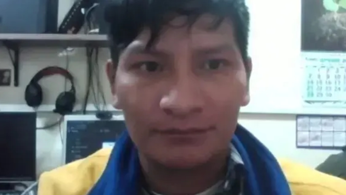 Julio Lero en su audiencia que se realizó en septiembre. Foto: captura