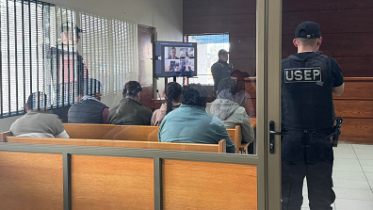 La audiencia se realizó en Calama. Foto: Fiscalía Chile