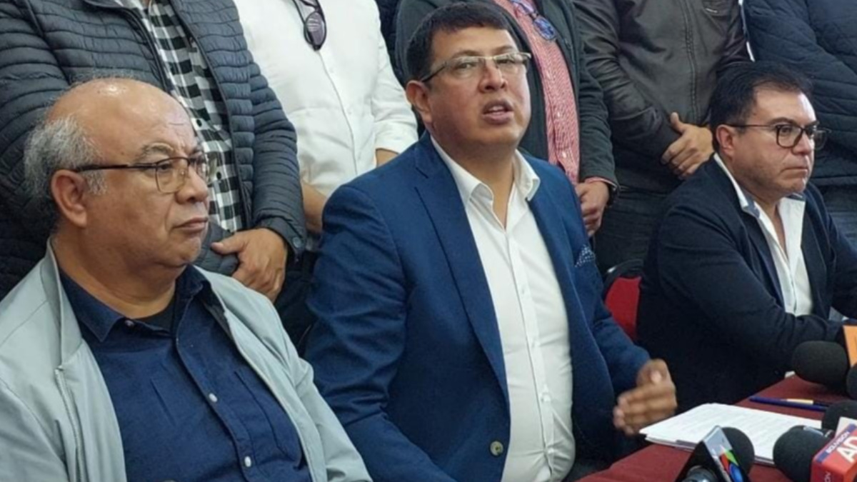 La directiva de la Caboco. Foto: ANF