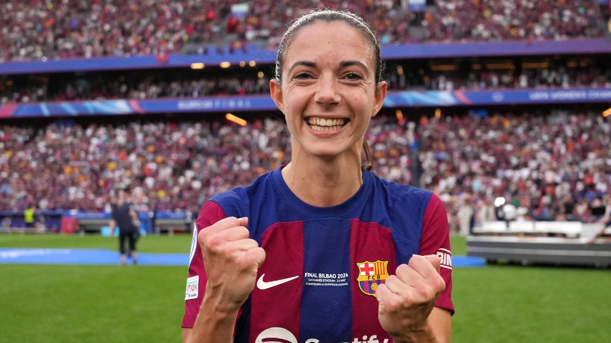 La futbolista española del FC Barcelona Aitana Bonmatí.