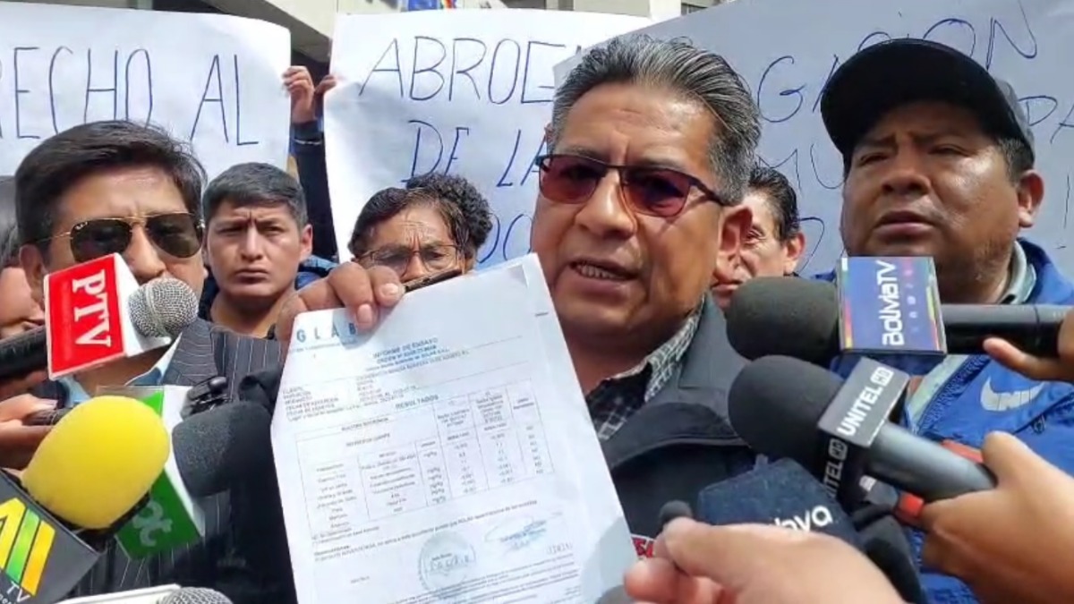 Presidente de la Asociación Procesadoras Metalúrgicas Viacha (Apromev) Javier Mayta.
