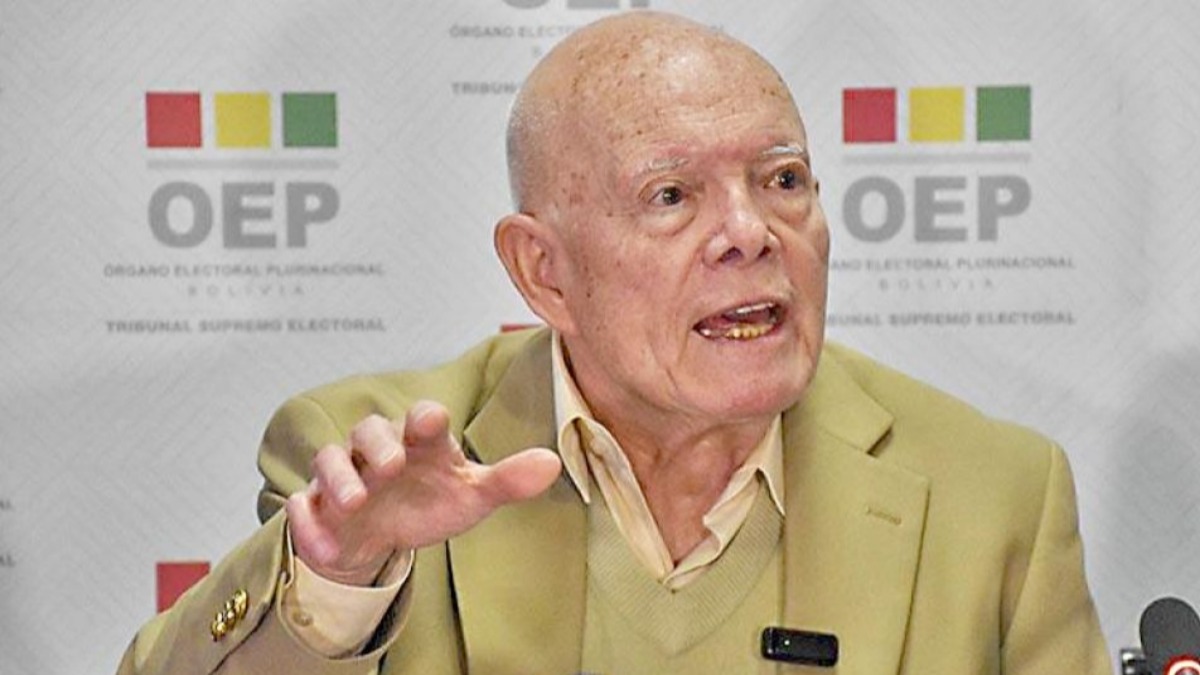 Presidente del TSE, ÓScar Hassenteufel. Foto: Correo del Sur
