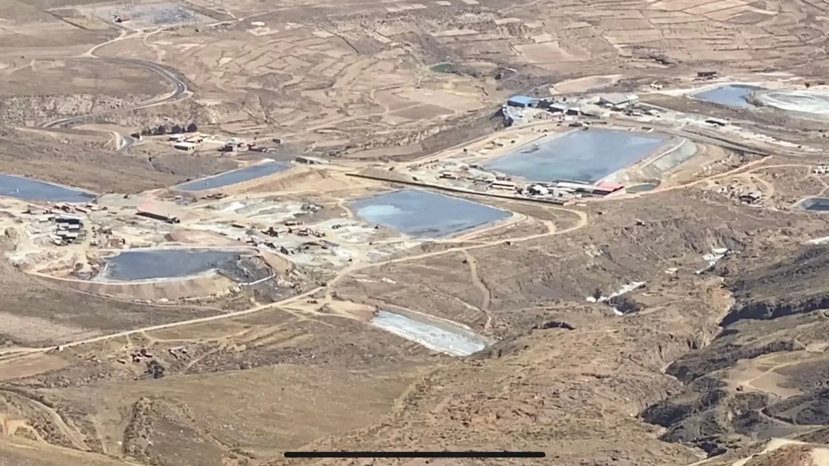 Rotura de dique en Potosí. Foto: El Potosí