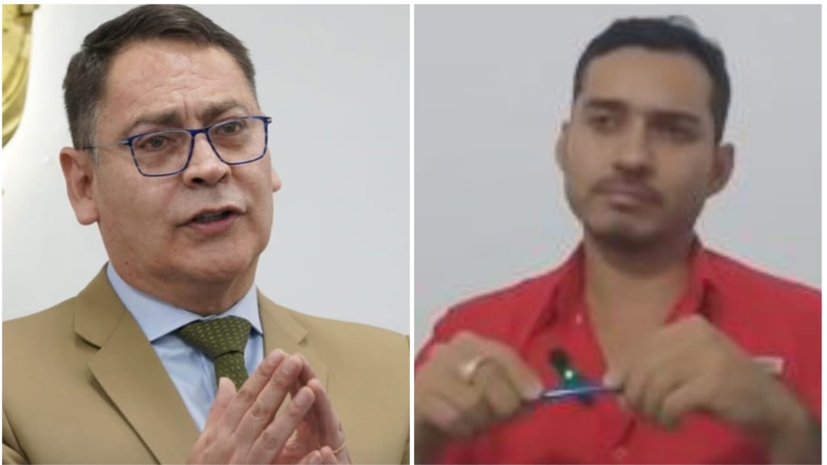 Viceministro Jhonny Aguilera y Yasser 'Coco' Vásquez. Foto: Internet