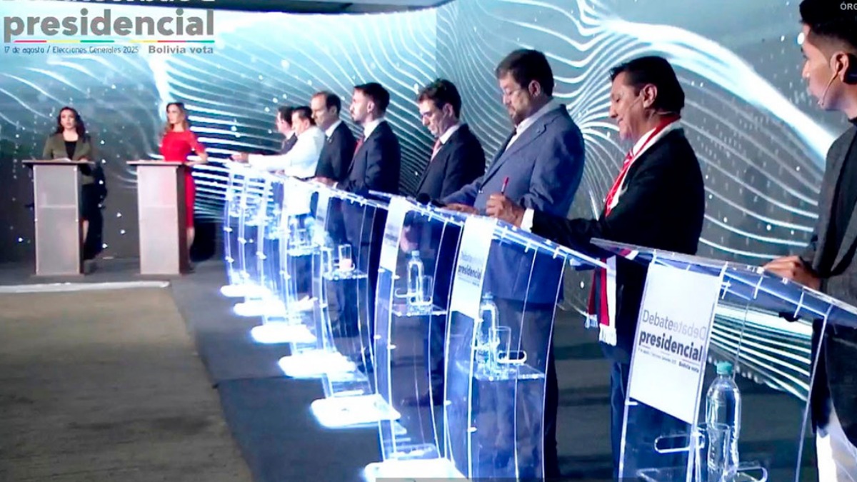 Debate presidencial en la primera vuelta
