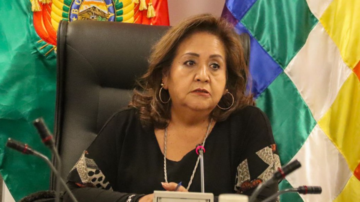 Diputada del MAS, Betty Yañiquez. Foto: Cámara de Diputados
