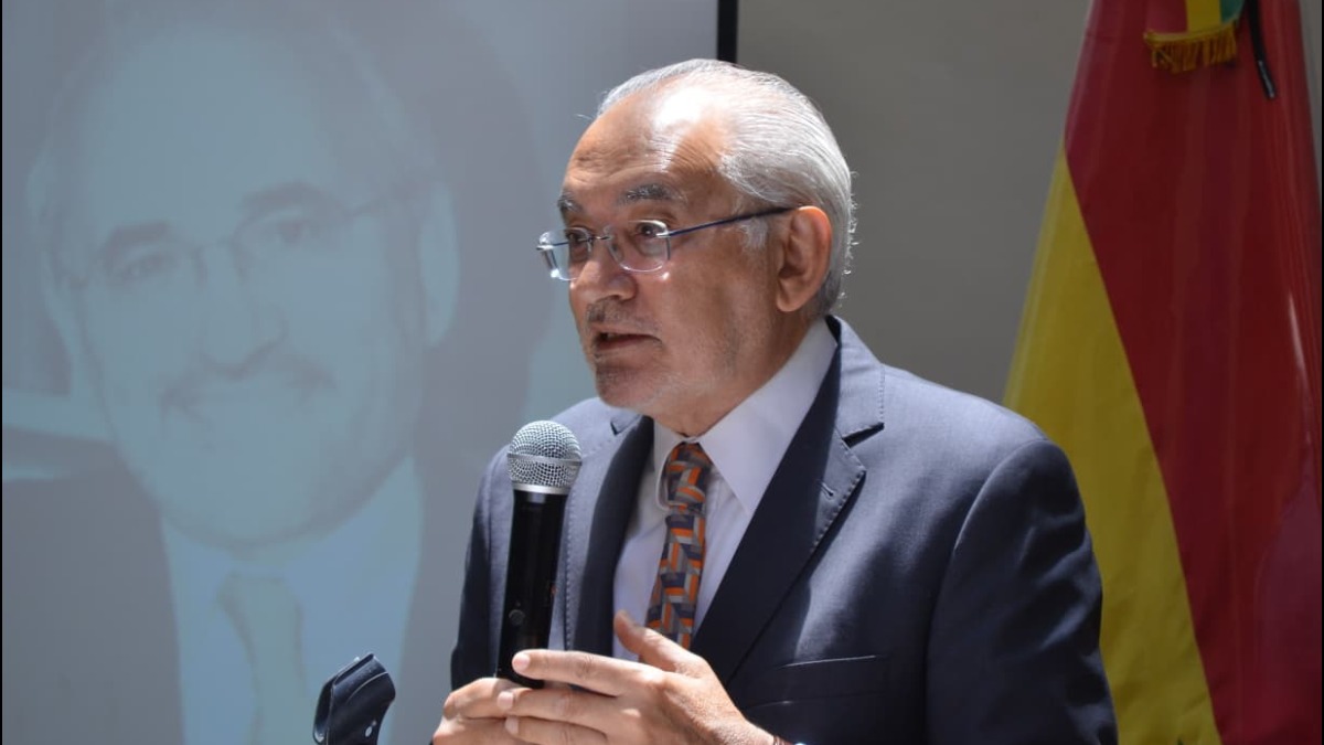 Discurso de Carlos Mesa. Foto: ANF