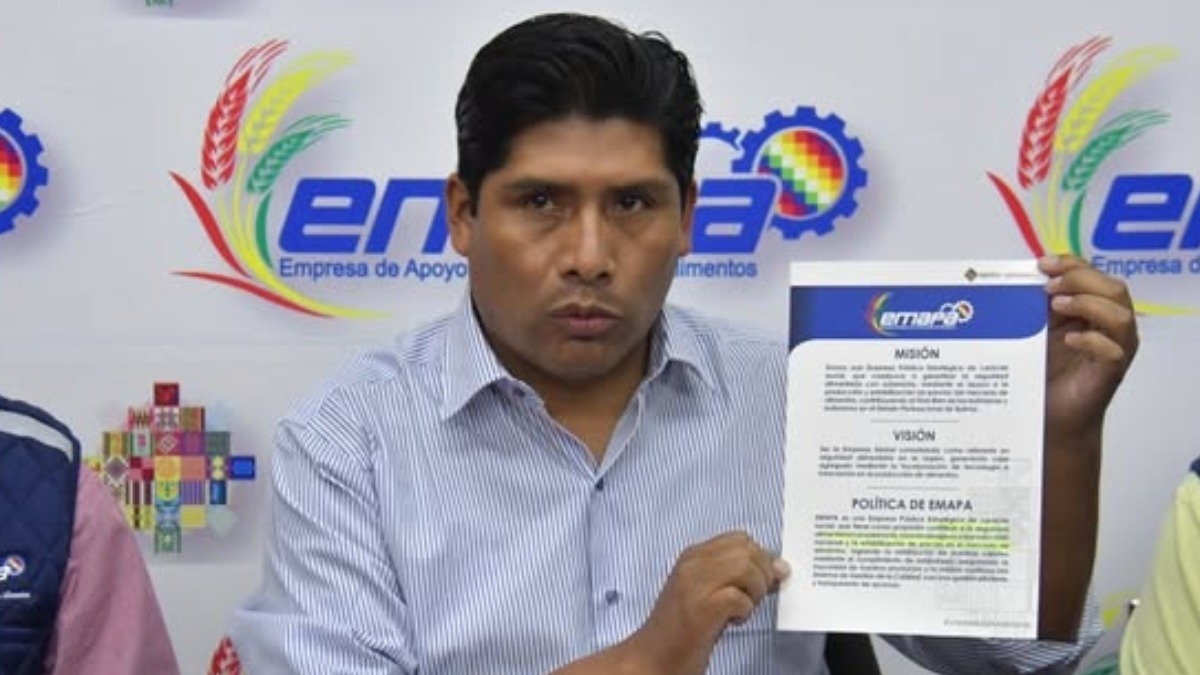 El exgerente de Emapa, Franklin Flores, es procesado por enriquecimiento ilícito. Foto: Internet