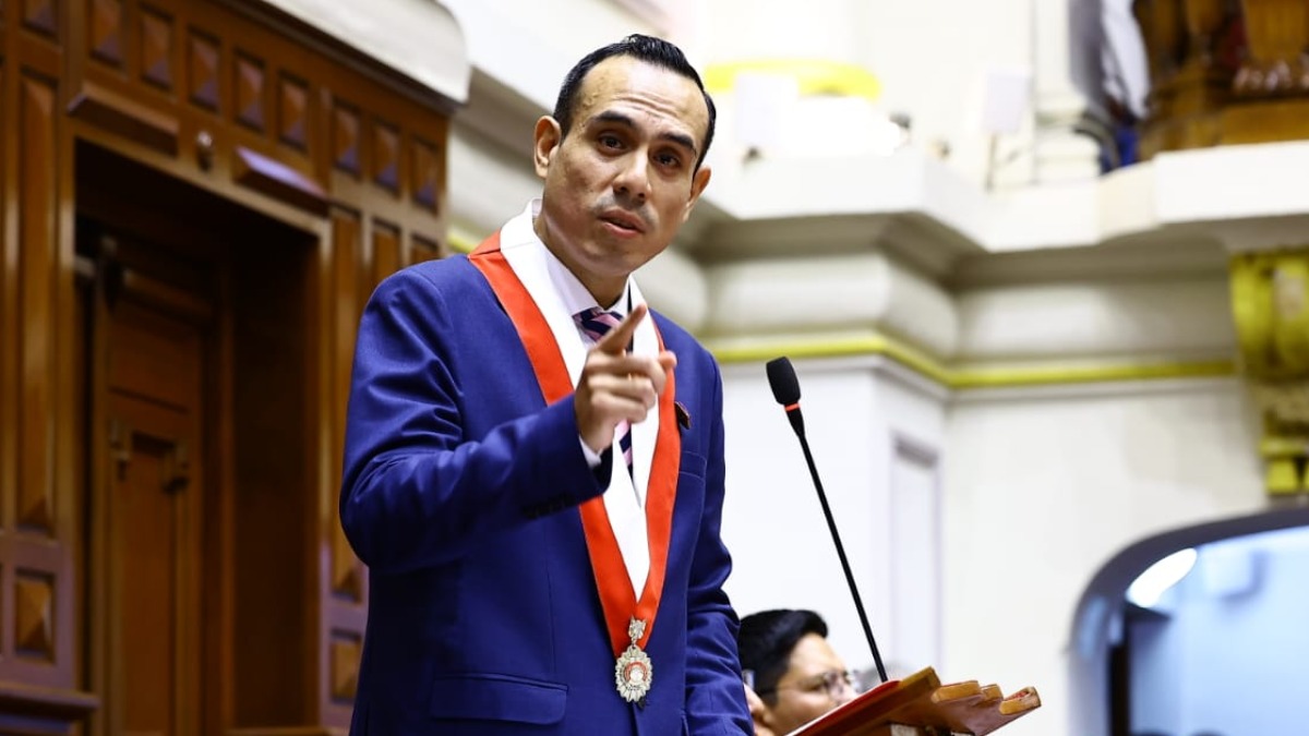 El presidente de Perú, José Jer.