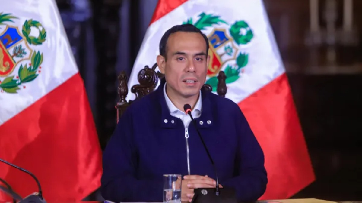 El presidente peruano José Jerí.