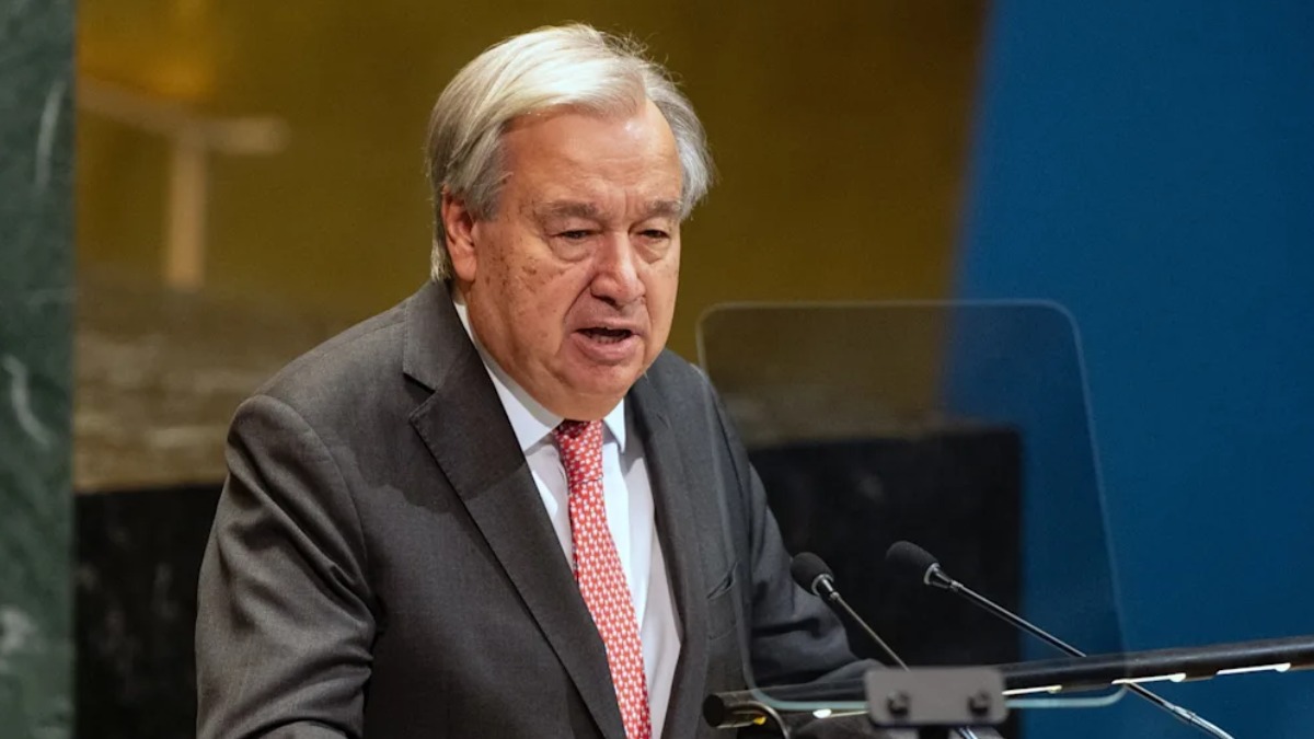 El secretario general de Naciones Unidas, António Guterres.