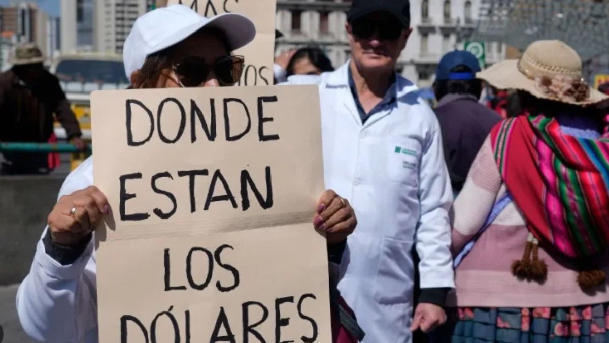 En los últimos meses se registraron protestas por la crisis económica. Foto: Internet